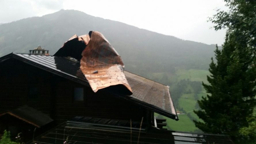 Unwetter über Wattenberg